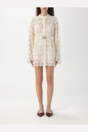 Twin-Set Abito chemisier in macramè