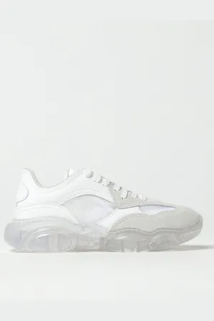 Moschino Sneakers in pelle e nylon