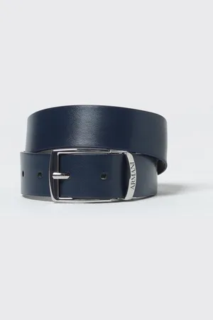 Emporio Armani Cintura reversibile in pelle sintetica