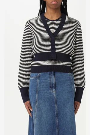 Twin-Set Cardigan in misto viscosa a righe