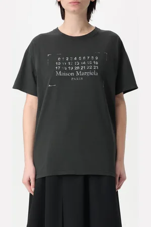 Maison Margiela T-shirt in cotone con logo numeric