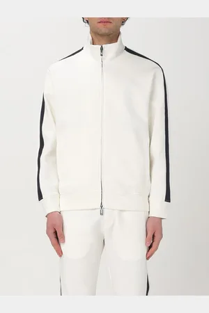 Emporio Armani Felpa in jersey con zip
