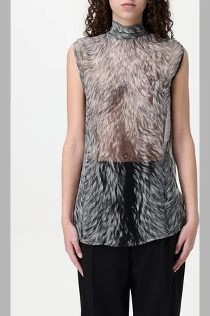 Dolce & Gabbana Blusa in seta con stampa floreale