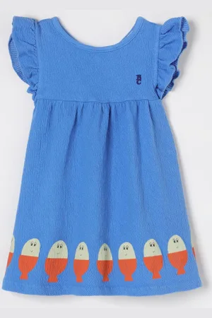 Bobo Choses Abito in misto cotone con stampe grafiche