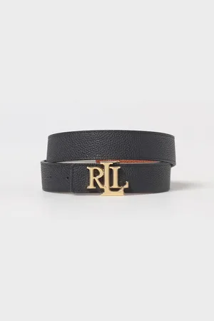 Ralph Lauren Cintura reversibile in pelle a grana