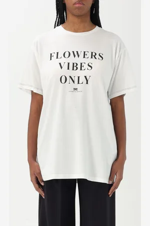 Elisabetta Franchi T-shirt con stampa slogan