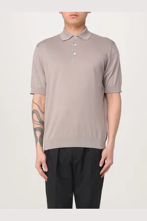 LARDINI Polo basic in maglia di cotone