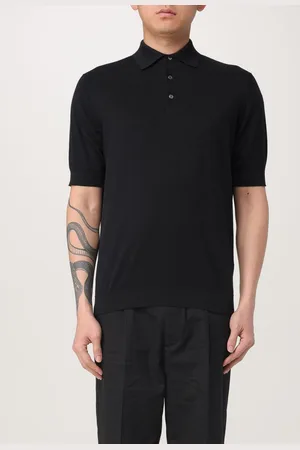 LARDINI Polo basic in maglia di cotone