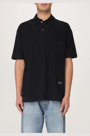 Maison Margiela Polo in cotone con toppa