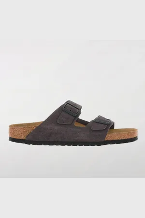 Birkenstock Sandalo Arizona in camoscio