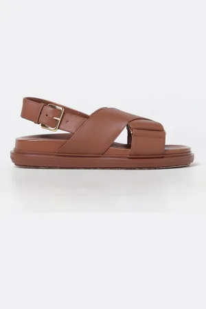 Marni Sandalo Fussbett in pelle