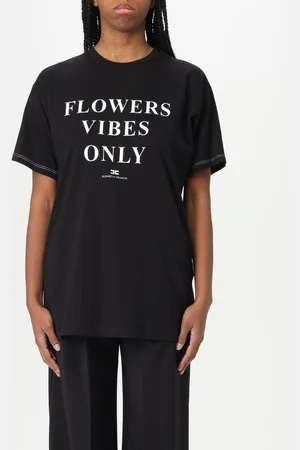 Elisabetta Franchi T-shirt con stampa slogan