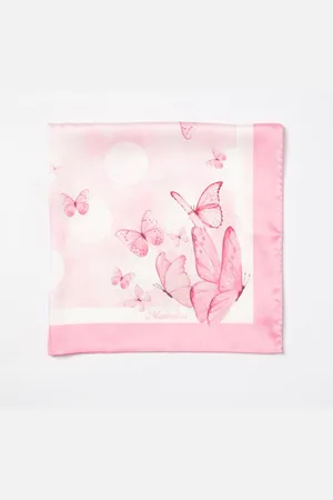 MONNALISA Foulard in poliestere con stampa farfalle