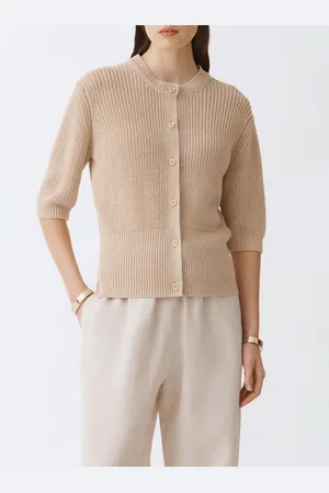 Fabiana Filippi Cardigan in cotone e lino