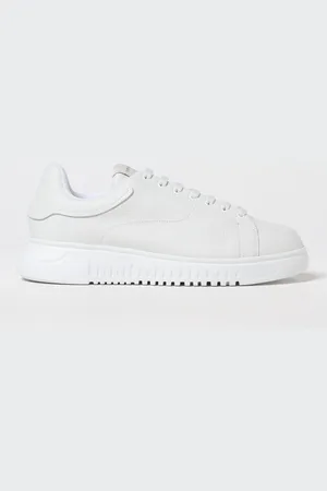 Emporio Armani Sneakers in pelle a grana
