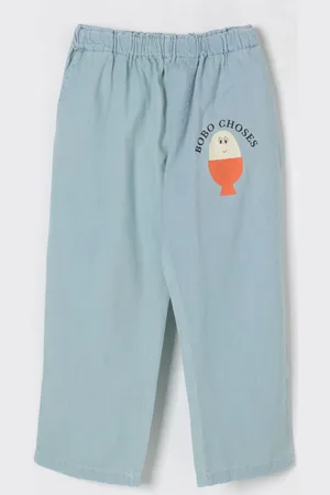 Bobo Choses Pantalone in cotone con stampa grafica