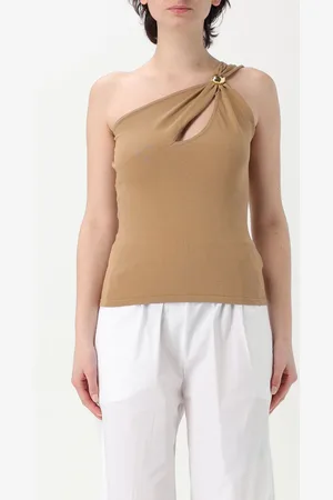 FEDERICA TOSI Top monospalla con dettaglio cut-out