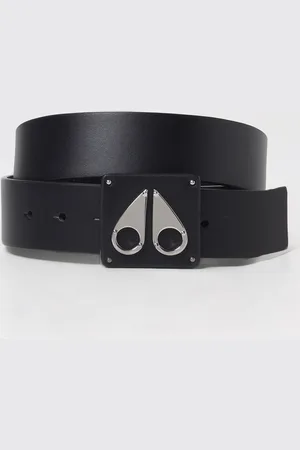 Moose Knuckles Cintura in pelle