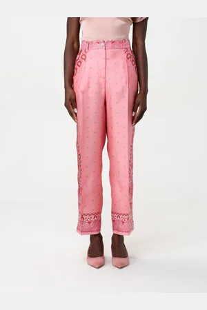 Etro Pantalone in seta stampata