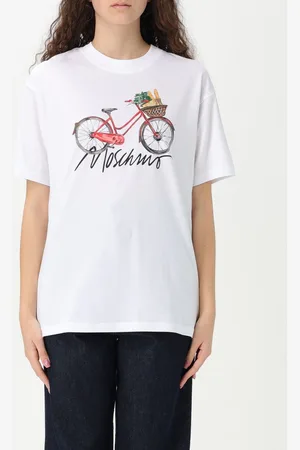 Moschino T-shirt in cotone con stampa