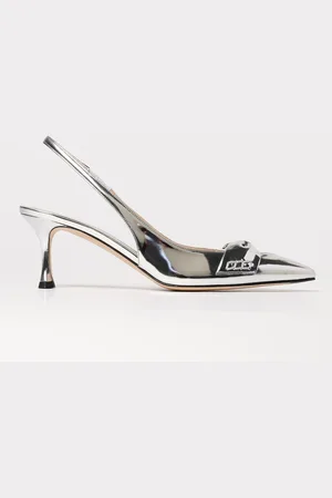Nº21 Slingback in vernice laminata