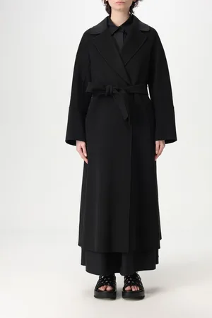 Max Mara Cappotto a vestaglia in lana vergine