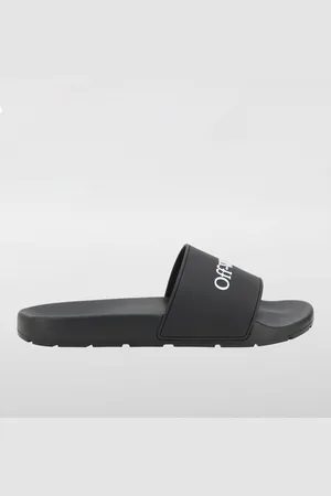 OFF-WHITE Sliders in gomma con logo
