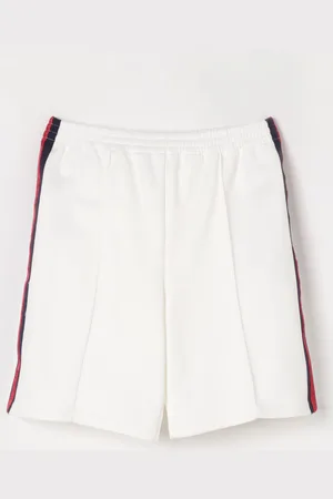 Gucci Pantaloncino jogging Web in misto cotone