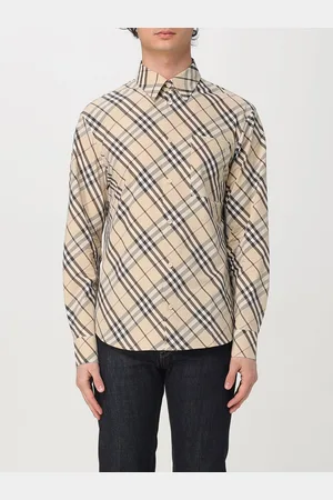 Burberry Camicia in cotone con stampa Vintage Check