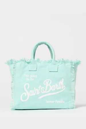 MC2 SAINT BARTH Borsa tote Colette in cotone con frange