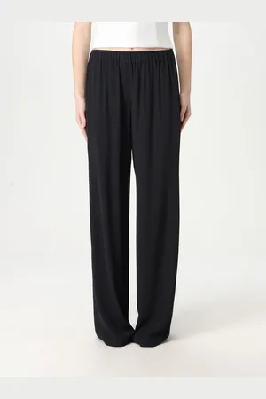 FEDERICA TOSI Pantalone classico in crêpe de chine