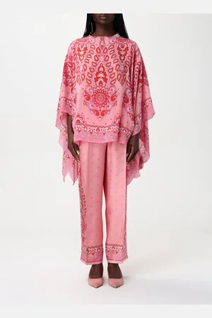 Etro Blusa in seta con stampa Paisley