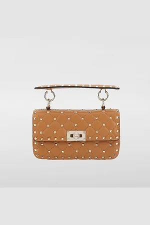VALENTINO GARAVANI Borsa Rockstud Spike in nappa matelassè