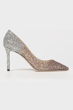 Jimmy Choo Décolleté Romy in pelle glitter degradè