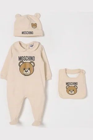 Moschino Coordinato in cotone Teddy Toy