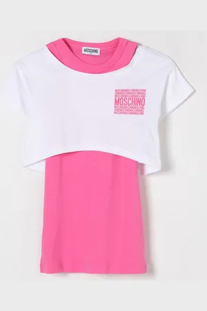 Moschino Coordinato in cotone con logo