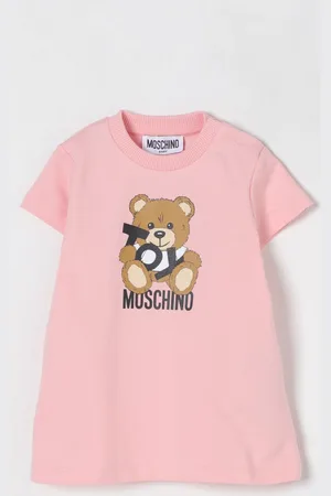 Moschino Abito in cotone Teddy Toy