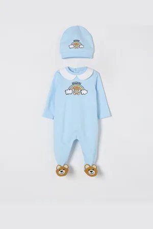 Moschino Coordinato in cotone Teddy Toy