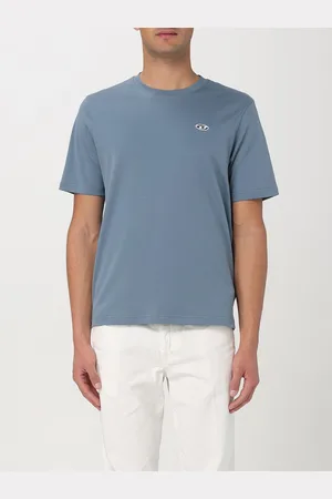 Diesel T-shirt basic con mini logo Oval D