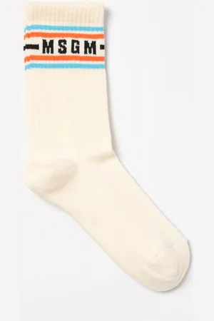 Msgm Calze in spugna di cotone