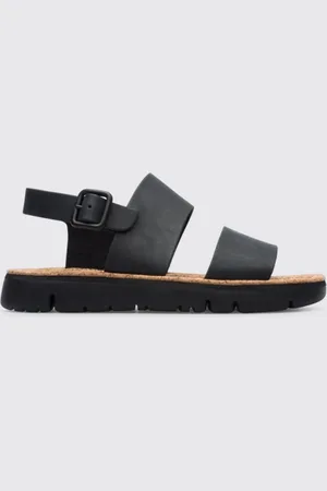 Camper Sandalo Oruga in pelle pieno fiore
