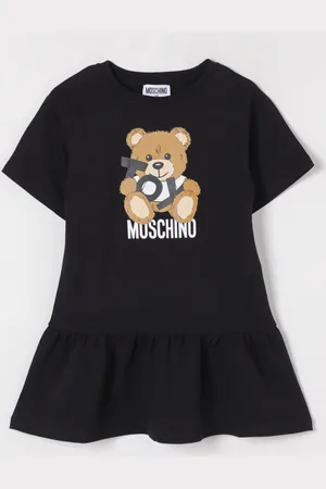 Moschino Abito in cotone Teddy Toy