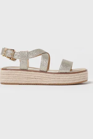 Michael Kors Espadrillas Lynne in pelle glitter