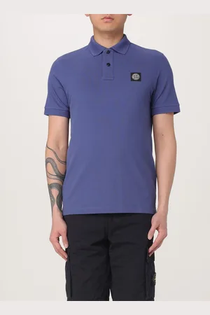 Stone Island Polo in cotone biologico piquet