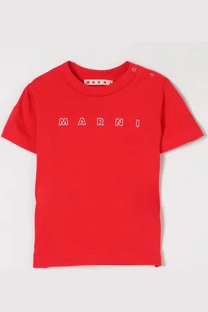 Marni T-shirt in cotone con logo