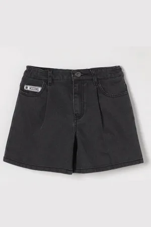 Moschino Pantaloncino di jeans con logo