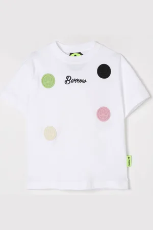 BARROW T-shirt in cotone con logo applicato