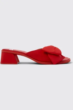 Camper Mules Twins in PET riciclato con fiocco