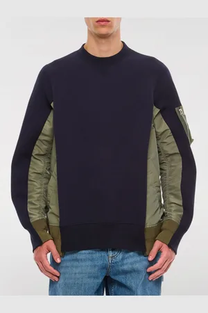 SACAI Felpa a girocollo in misto cotone