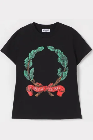 Moschino T-shirt in cotone con stampa grafica